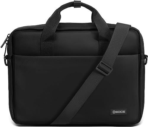 OSOCE Briefcase Men Shoulder Messenger Bag for Business Casual 14 Inch Laptop