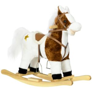 HOMCOM Rocking Horse with Music