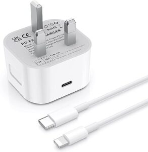 【Apple MFi Certified】iPhone Charger Plug and 2M Cable