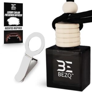 BEZQ - Luxury Aventos Inspired Creed Car Air Freshener for Men Diffuser | Clips Vent | Odour Eliminating | Scent Luxury Ornament | Car Perfume Fragrances | Strong Lasting Scents