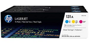 HP 131A original toner cartridge cyan magenta and yellow standard capacity 3 x 1.800 pages 3-pack