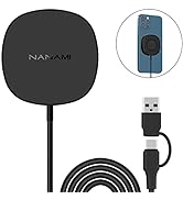 NANAMI Magnetic Wireless Charger Pad Compatible with MagSafe Charger/iPhone 14/14 Plus/14 Pro/14 ...