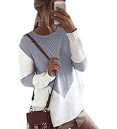 Women Causal Heart Jumpers Cable Knitted Crewneck Cute Pullover Sweater