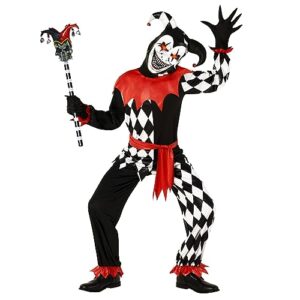 Morph Light Up Mask Kids Jester Costume Evil Jester Costume Kids Clown Costume Scary Kids Scary Clown Costume Hallowee