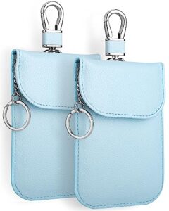Teskyer 2 Pack Faraday Pouch for Car Keys