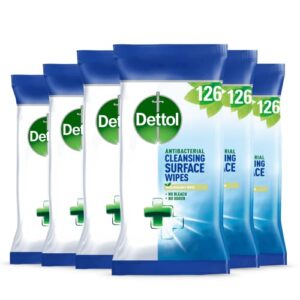Dettol Antibacterial Biodegradable Surface Cleaning Disinfectant Wipes