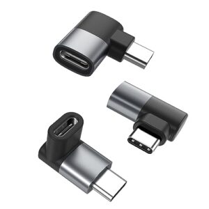 Basesailor 90 Degree USB C Adapter 3Pack