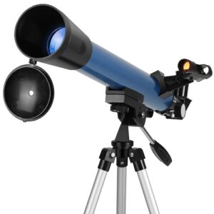 Tuword Astronomical Telescope 600/50 Refractor Telescope for Children and Beginners with Mobile Phone Adapter for Observing The Moo