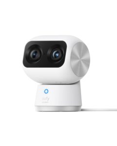 eufy Security Indoor Cam S350 Dual Cameras 4K UHD Indoor Security Camera with 8× Zoom and 360° PTZ
