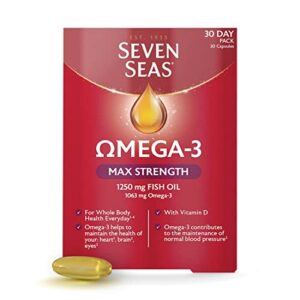 Seven Seas Omega-3 Fish Oil Max Strength