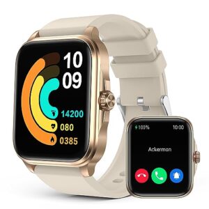 EGQINR Smart Watch for Men Women Answer/Make Calls