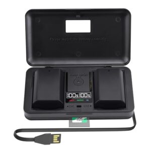 NP-FZ100 Battery Charger with Type C Cable for Sony A6600