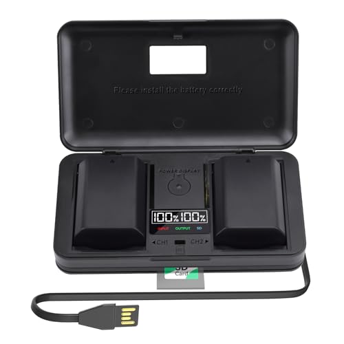 NP-FZ100 Battery Charger with Type C Cable for Sony A6600