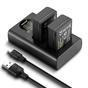 NEEWER EN-EL25 Replacement Battery and USB Charger Set