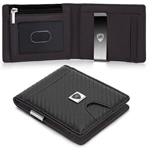 LIVLOKO Slim Mens Card Wallet