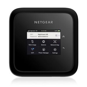 NETGEAR Nighthawk M6 | 5G Router With Sim Slot Unlocked (MR6150) | 5G Mobile WiFi 6 Modem Router | 5G MiFi Device | 5G Hotspot | Fast & Reliable WiFi Anywhere | Up to 2.5Gbps
