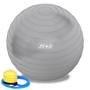 ZENO Exercise Ball | Pregnancy Ball for Stability | Yoga Ball for Gym
