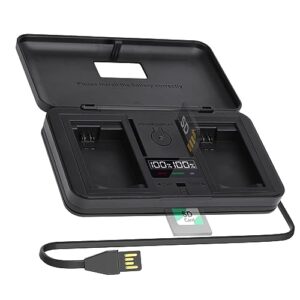 LP-E12 Type-C Samrt Charger for Canon LPE12 LC-E12 EOS-M EOS M M50 M50II M10 M100 M200 100D Rebel SL1 Kiss M M2 X7 PowerShot SX70 HS Camera