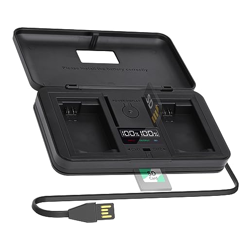 LP-E12 Type-C Samrt Charger for Canon LPE12 LC-E12 EOS-M EOS M M50 M50II M10 M100 M200 100D Rebel SL1 Kiss M M2 X7 PowerShot SX70 HS Camera