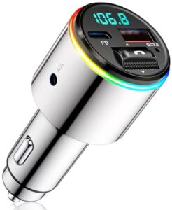 Babacom Bluetooth 5.3 FM Transmitter for Car