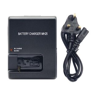 MH-25 Battery Charger for Nikon EN-EL15 EN-EL15a EN-EL15b for Nikon D500 D600 D610 D750 D780 D800 D800E D810 D810A D850 D7000 D7100 D7200 D7500 Coolpix Z5 Z6 Z6 1 II Z1 V1II V Digital Camera Batteries