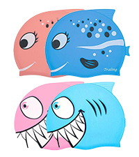 Cute Animal Shaped Kids Swimming Cap