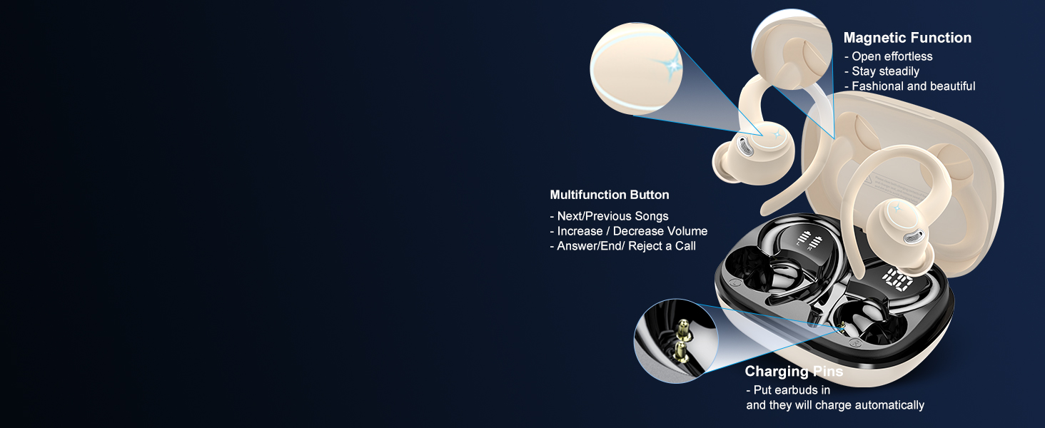 gaming headset wireless wireless headphones noise cancelling wireless headset with microphone