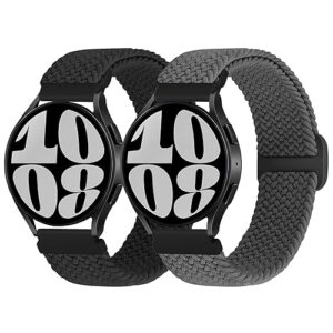 WNIPH Braided Strap Compatible with Samsung Galaxy Watch 4/5/6 Strap/Watch 4 6 Classic/Watch 5 Pro/Active 2