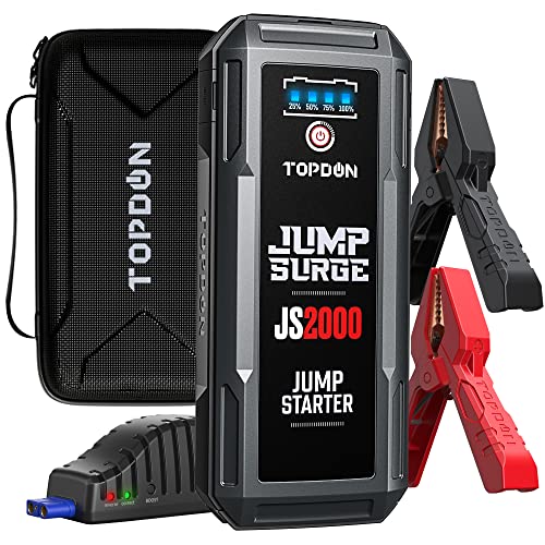 TOPDON JS2000 Car Battery Charger Jump Starter
