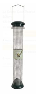 Green Cast Peanut Feeder 40cm x 1 All Metal Wild Bird Feeder SMF