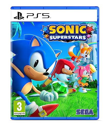 Sonic Superstars (Playstation 5) (Includes Comic Style Character Skins - Exclusive to Amazon.co.uk)