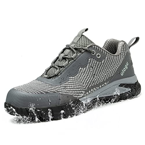Waterproof Safety Shoes Men Women Steel Toe Cap Trainers Lightweight Work Shoes