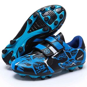 Boys Football Boots Shoes Kids Girls FG/AG Soccer Athletics Sport Shoes Training Shoes Running Shoes Teenager Indoor Outdoor Football Shoes Sneakers for Unisex