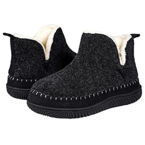 Zizor Women's Moccasin Bootie Slippers with Cosy Memory Foam