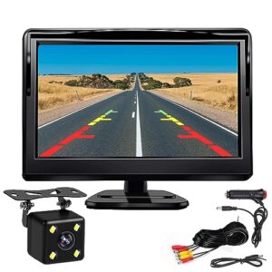Kairiyard Backup Camera with 5inch Monitor