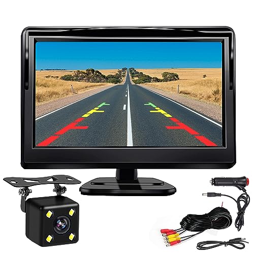 Kairiyard Backup Camera with 5inch Monitor