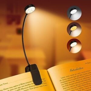 KTEBO Rechargeable Book Reading Light Lamp