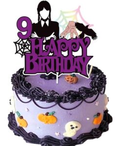 YOOYEH 1 PCS 6th Wednesday Party Cake Toppers