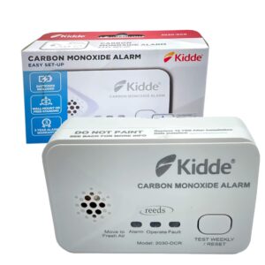Reeds CO Detector Carbon Monoxide Alarm Kidde 2030-DCR 10 Year Life - AA Battery Alarm