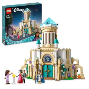 LEGO 43224 Disney Wish King Magnifico's Castle Buildable Toy from the Wish Movie with Asha