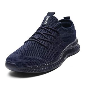 Tvtaop Mens Trainers Running Walking Shoes Fashion Air Sport Sneakers Outdoor Athletic Gym Fitness Workout Jogging Training