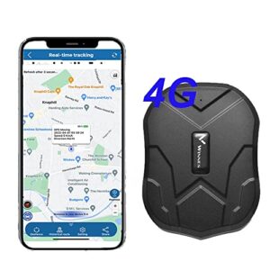 Winnes 4G GPS Tracker Car NO Subscription Real-Time Location Tracking GPS Tk905 Strong Magnetic GPS Tracker All Europe Car Tracker Devices With Phone App