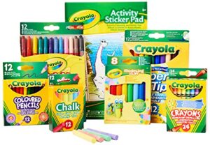 CRAYOLA Colour and Create Tub - Including Crayons