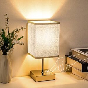 RadiantBeam Bedside Lamps with E27 LED Bulb Included
