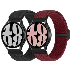 WNIPH Braided Strap Compatible with Samsung Galaxy Watch 4/5/6 Strap/Watch 4 6 Classic/Watch 5 Pro/Active 2