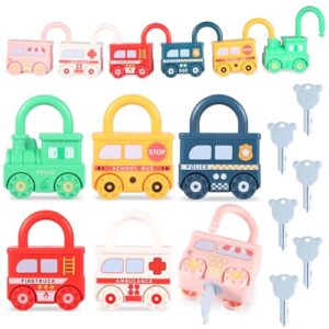 PAMIYO 6 Pcs Lock and Key Toy