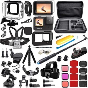 Accessory Set Bundle for GoPro Hero 12/11/10/9 Black Kit