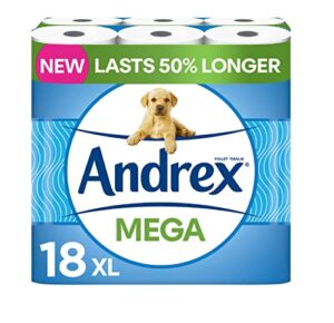 Andrex Classic Clean Mega Toilet 2-Ply Roll