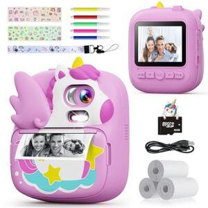 CAMCLID Kids Camera Instant Print