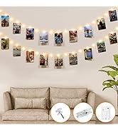 Kolpop Fairy Lights Battery Operated, [4 Packs] 5m 50 LED Copper Wire Christmas String Lights, Wa...